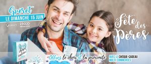 bannière fête des pères