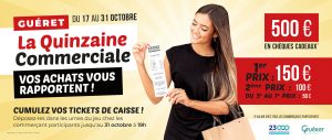 bannière Quinzaine commerciale octobre