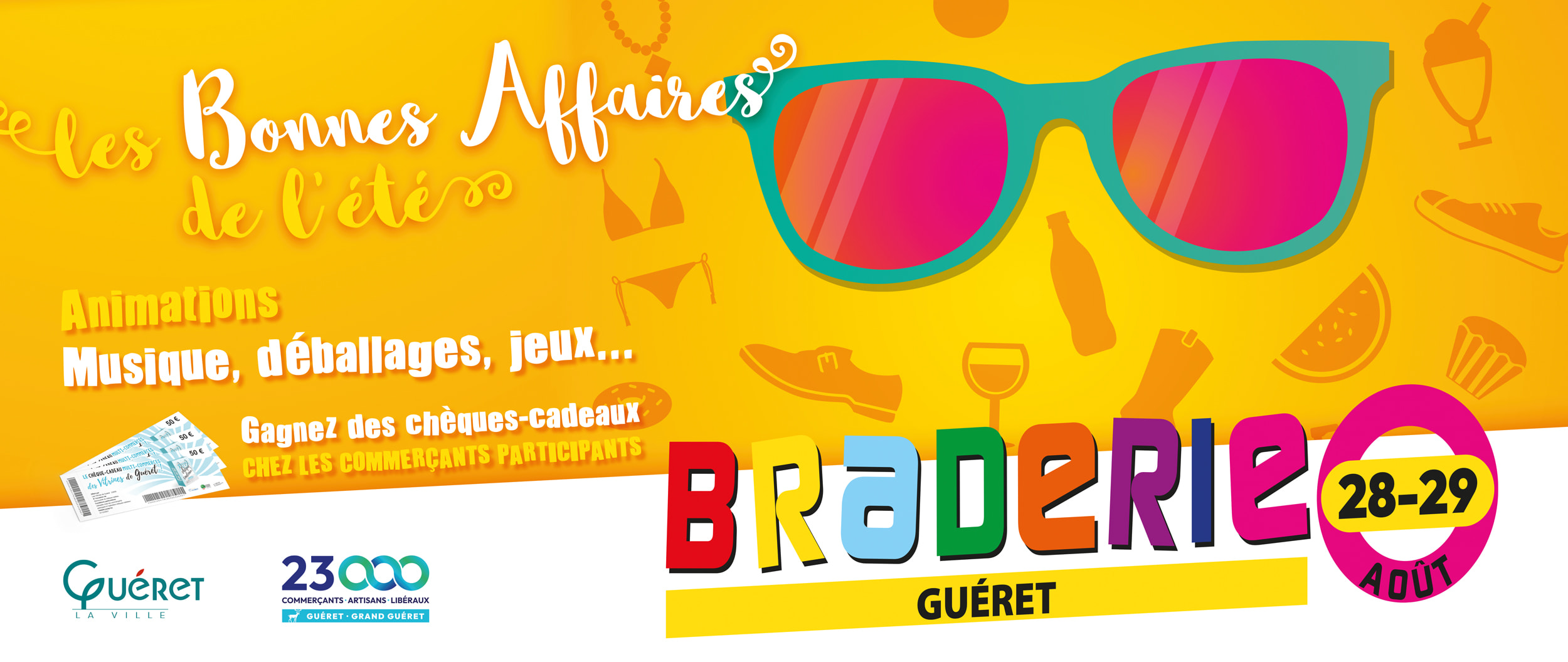 Vingt Trois Mille, Association des commerçants, artisans et libéraux de Guéret et du Grand Guéret